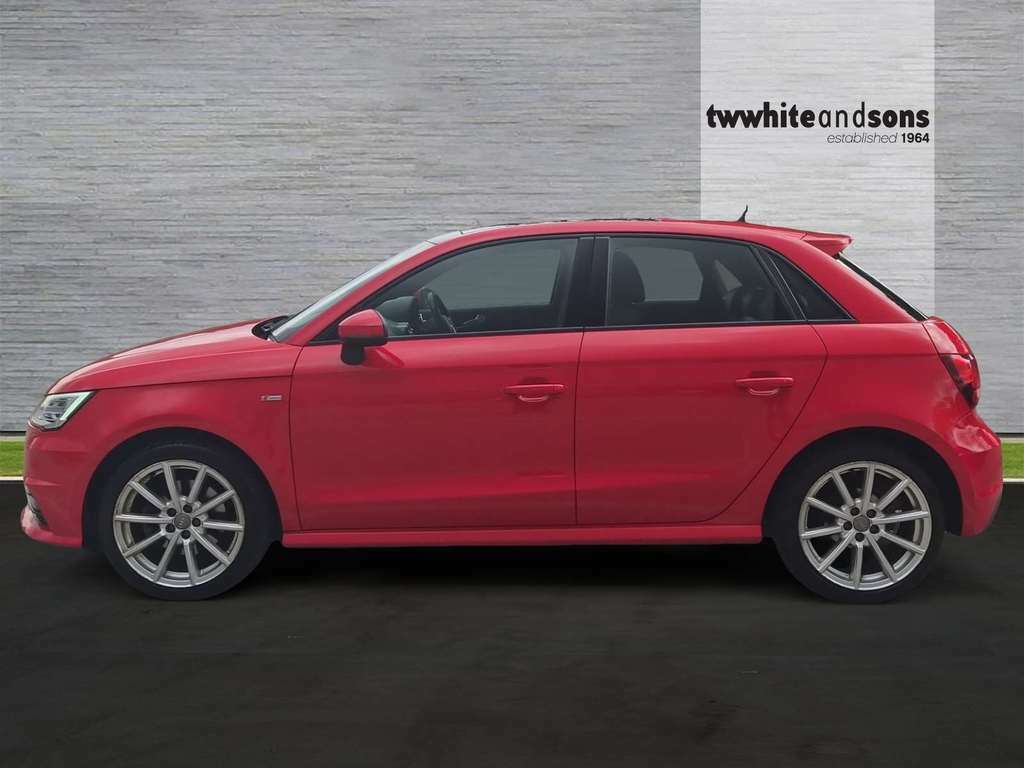 Audi A1 S Line Tfsi BV65KNO Red #4