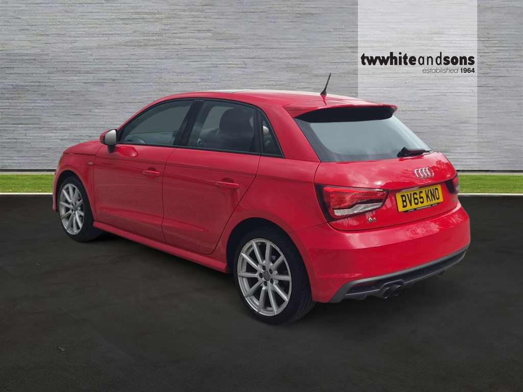 Audi A1 S Line Tfsi BV65KNO Red #5