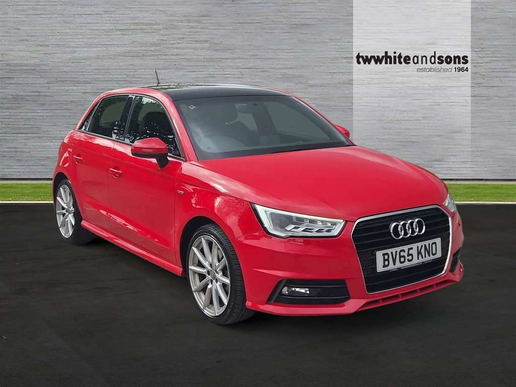 Audi A1 S Line Tfsi BV65KNO Red #3