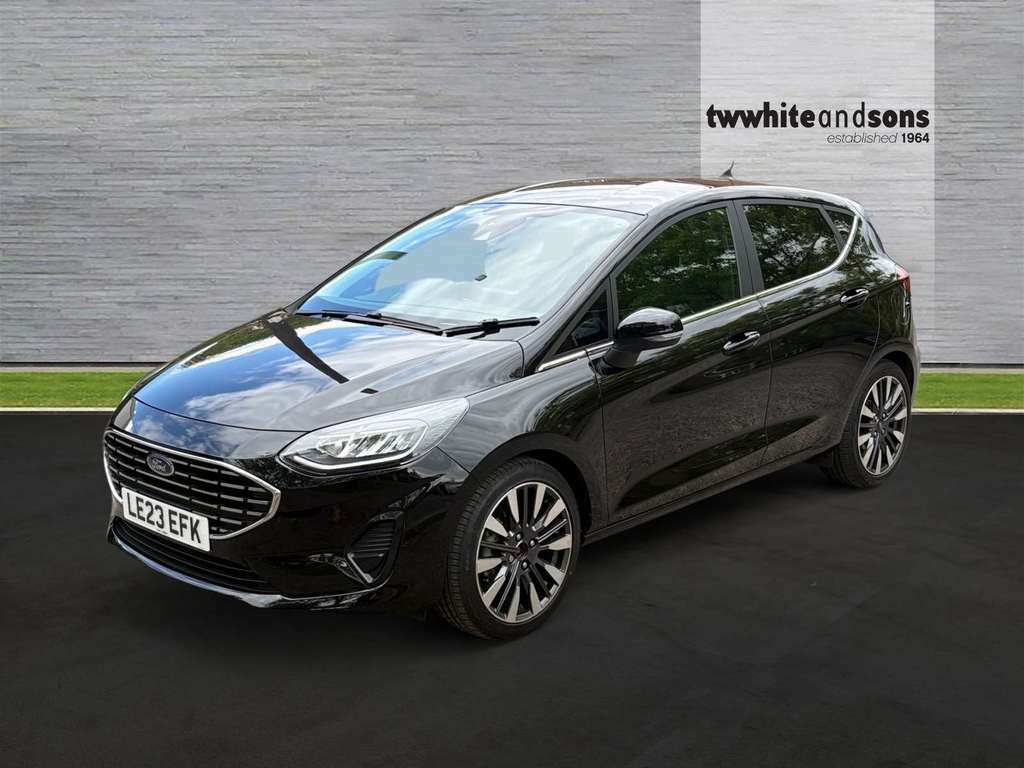 Ford Fiesta Titanium X Turbo Mhev A Black