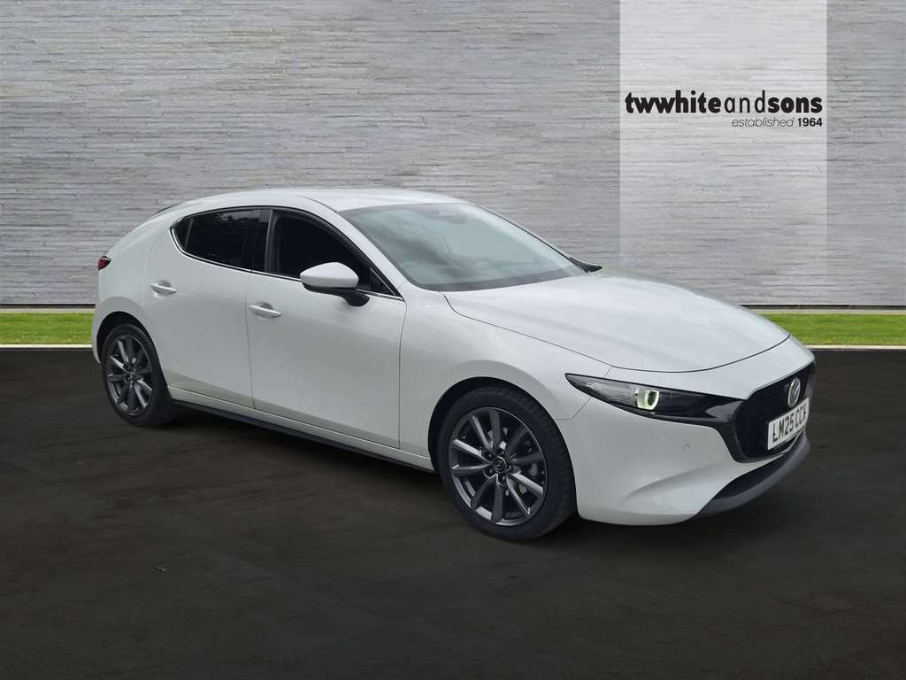 Mazda 3 Exclusive-line Mhev LM25CCX White #3