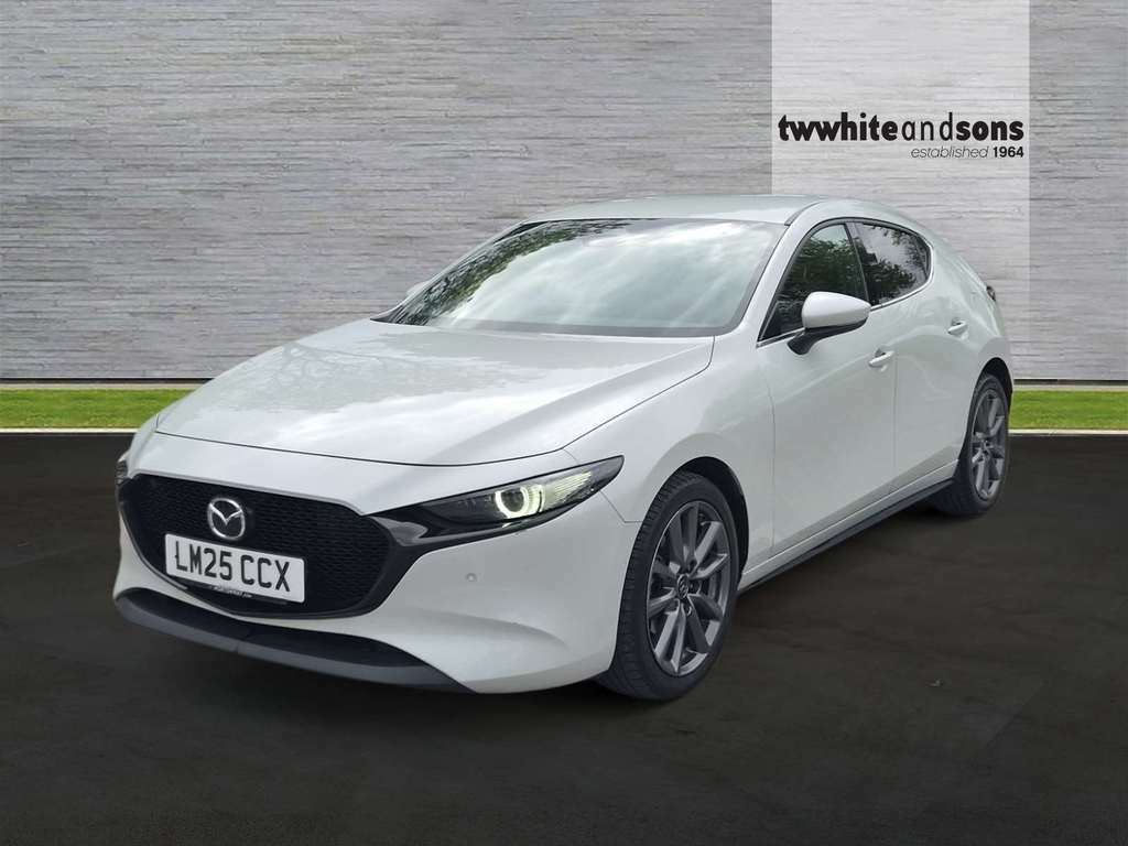 Mazda 3 Exclusive-line Mhev White