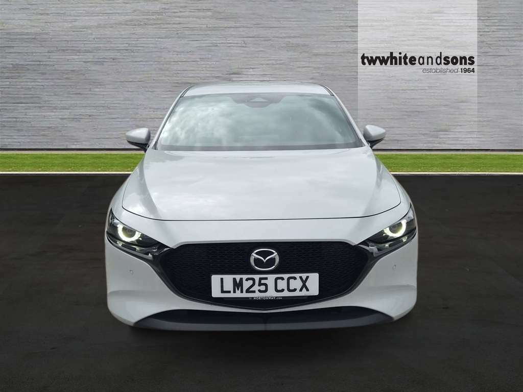Mazda 3 Exclusive-line Mhev LM25CCX White #2