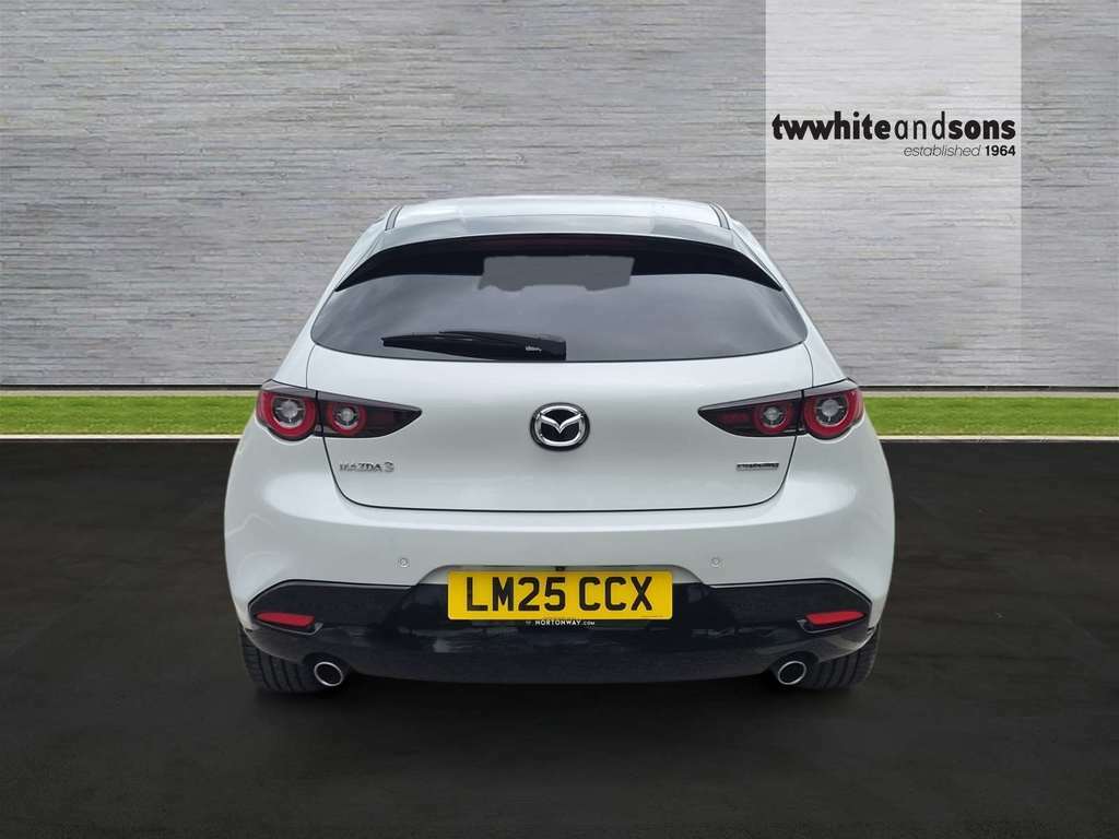 Mazda 3 Exclusive-line Mhev LM25CCX White #6