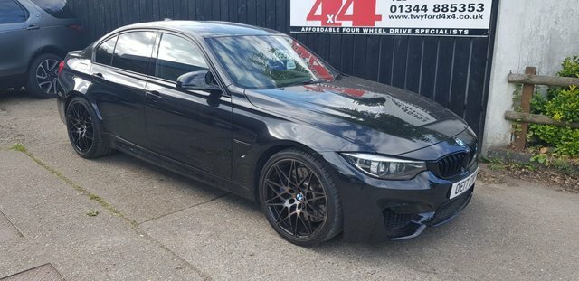 BMW M3 3.0 Biturbo Competition Saloon Dct Euro Black