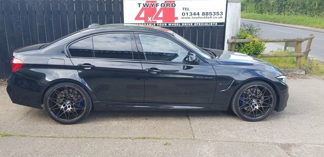 BMW M3 3.0 Biturbo Competition Saloon Dct Euro Black #2