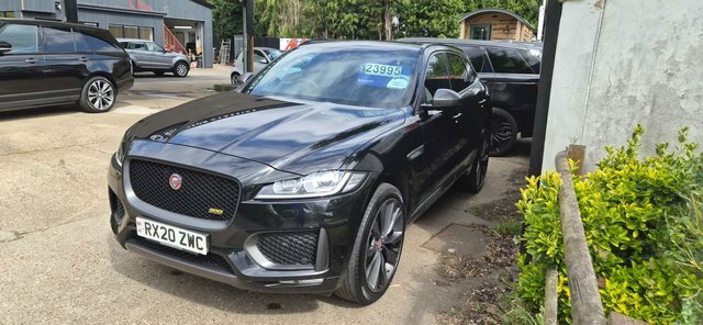 Jaguar F-Pace 2.0 P300 300 Sport Suv Awd Euro 6 RX20ZWC Black #3