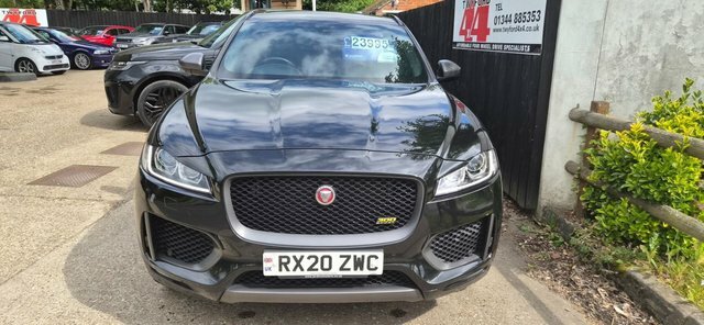 Jaguar F-Pace 2.0 P300 300 Sport Suv Awd Euro 6 RX20ZWC Black #4