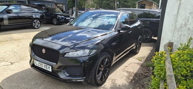 Jaguar F-Pace 2.0 P250i Chequered Flag Suv Awd E LJ20VEY Black #5