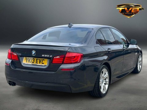 BMW 5 Series 3.0 530D M YK13EVC Grey #5