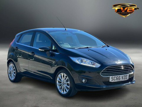 Ford Fiesta 1.0 Fiesta Titanium SC66VZE Black #2