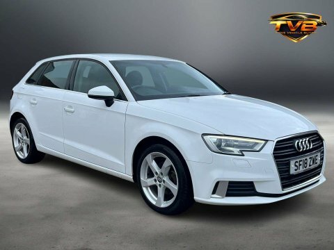 Audi A3 2.0 A3 Sportback SF18ZWE White #2