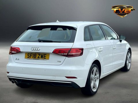 Audi A3 2.0 A3 Sportback SF18ZWE White #6