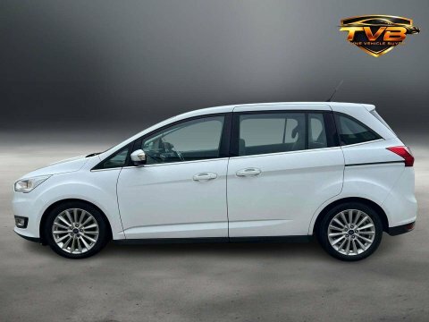 Ford Grand C-Max Titanium Tdci DGZ9641 White #6