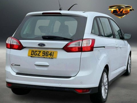 Ford Grand C-Max Titanium Tdci DGZ9641 White #3
