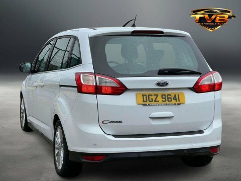 Ford Grand C-Max Titanium Tdci DGZ9641 White #5