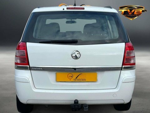 Vauxhall Zafira 1.8 Zafira Exclusive White #4