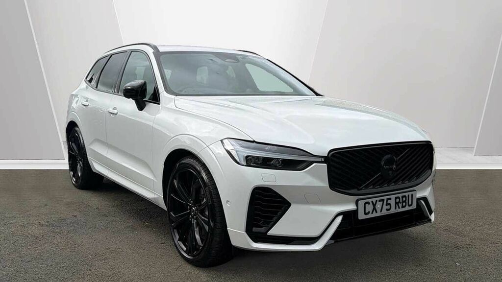 Volvo XC60 Black Edition Ultra, T8 Awd Plug-in Hybrid, Electr White