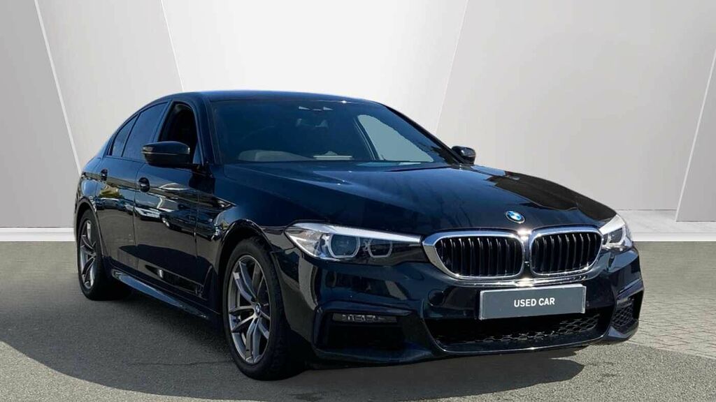 BMW 5 Series 520D M Sport Black