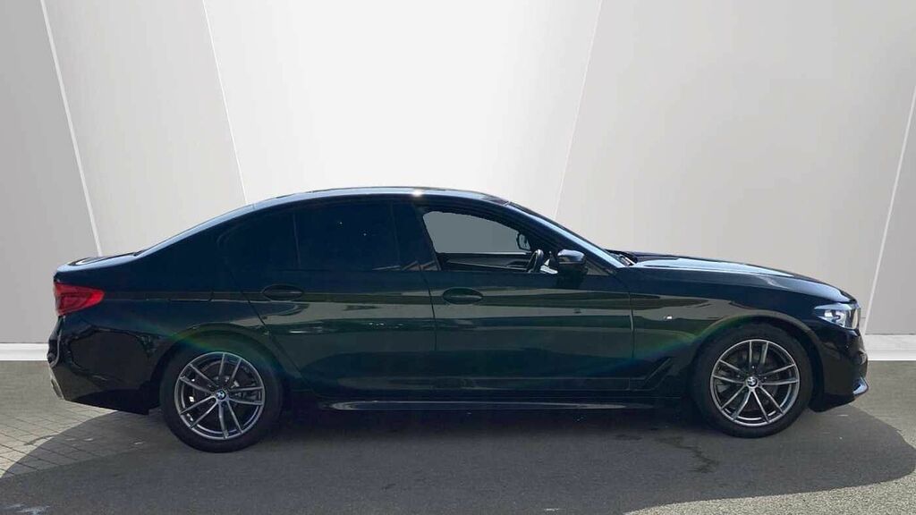 BMW 5 Series 520D M Sport CX20KGG Black #3