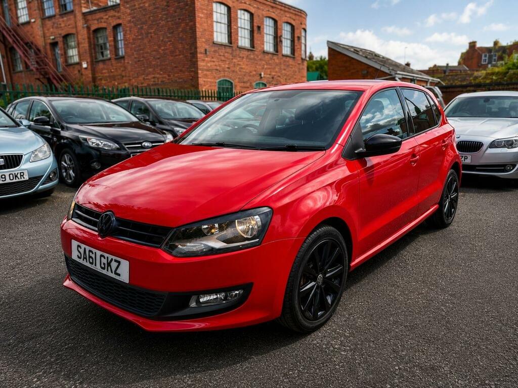 Volkswagen Polo 1.2 Match Euro 5 SA61GKZ Red #4