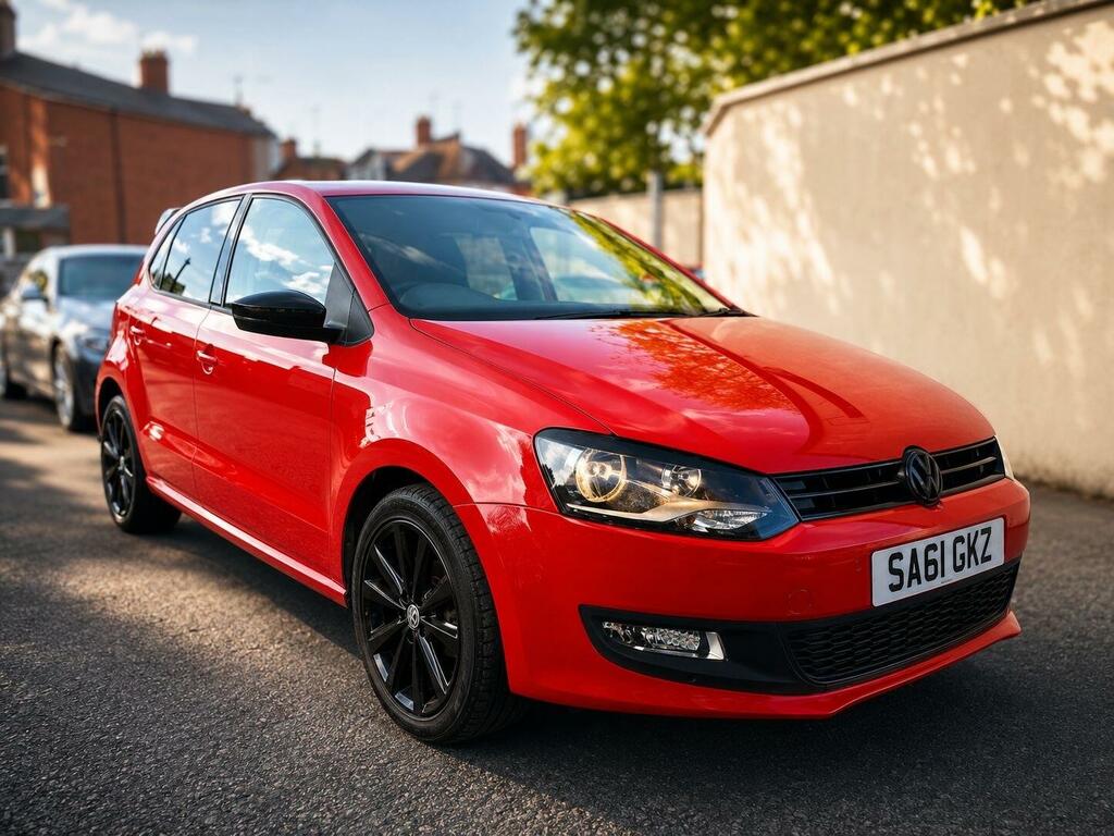 Volkswagen Polo 1.2 Match Euro 5 SA61GKZ Red #5