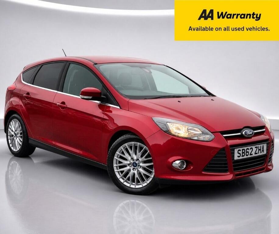 Ford Focus 1.6 Tdci Zetec Euro 5 Ss Red