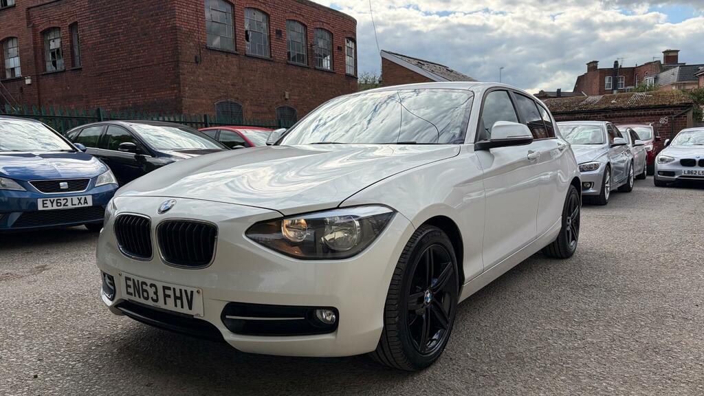 BMW 1 Series 2.0 116D Sport Euro 5 Ss EN63FHV White #4