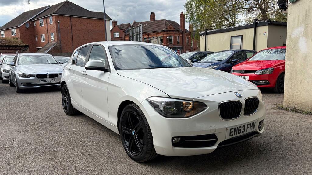 BMW 1 Series 2.0 116D Sport Euro 5 Ss EN63FHV White #5