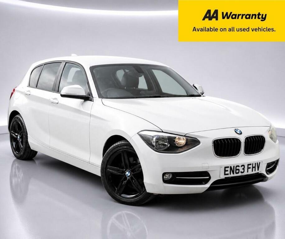 BMW 1 Series 2.0 116D Sport Euro 5 Ss White