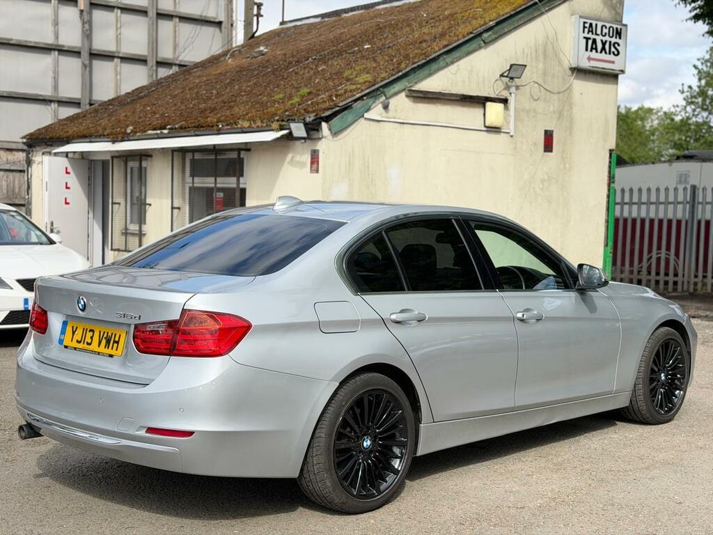 BMW 3 Series 2.0 318D Luxury Euro 5 Ss YJ13VWH Silver #6