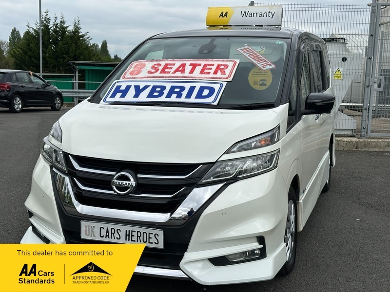 Nissan Serena 2.0 S-hybrid 8 White