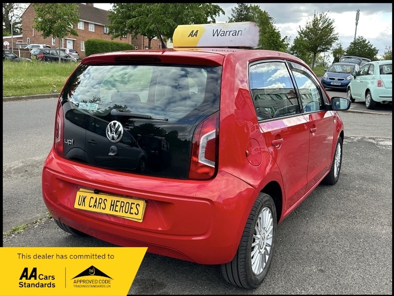 Volkswagen Up 20 Tax High ND62YDO Red #4