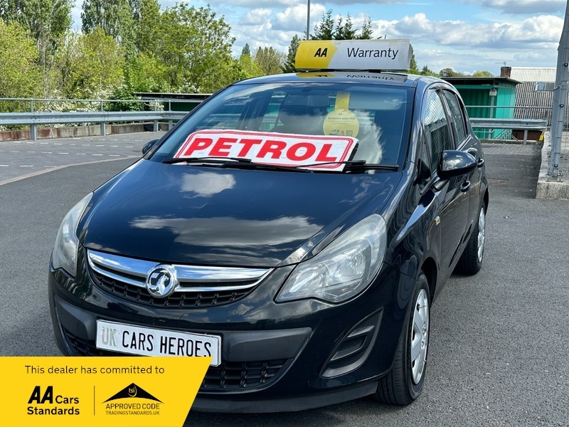 Vauxhall Corsa 35 Tax Exclusiv Ac Black
