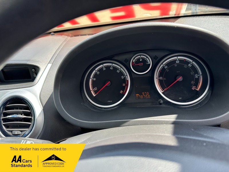 Vauxhall Corsa 35 Tax Exclusiv Ac LG63UZX Black #4