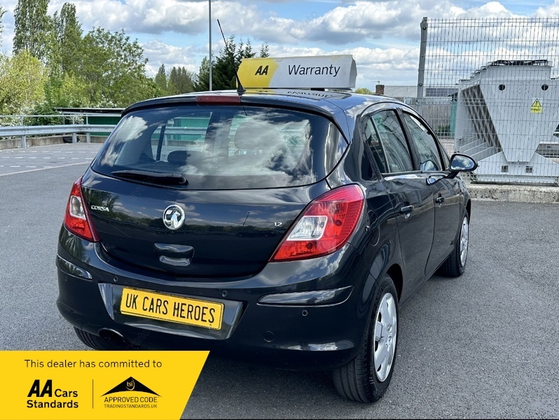 Vauxhall Corsa 35 Tax Exclusiv Ac LG63UZX Black #2