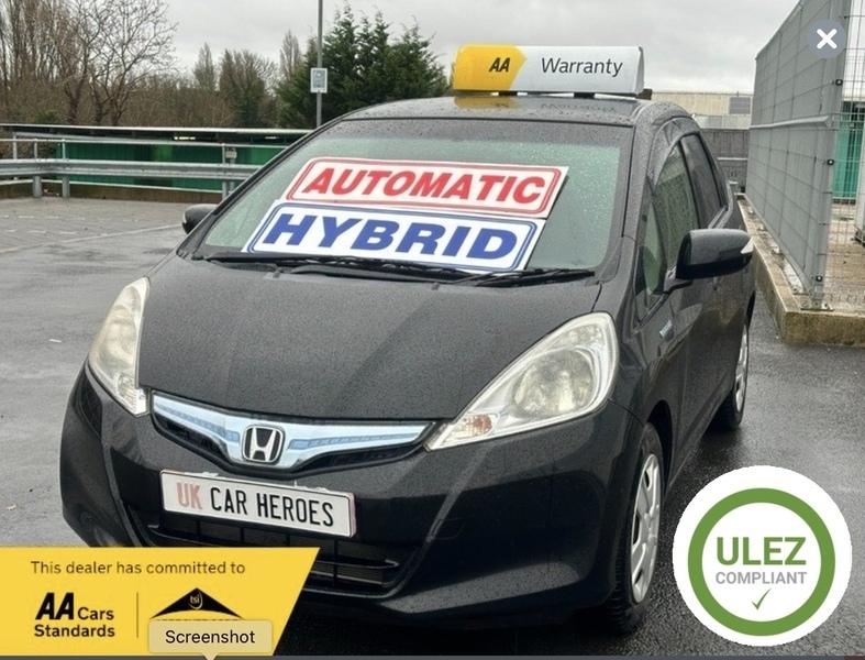 Honda Jazz Hybrid Ima Hs-t Blue