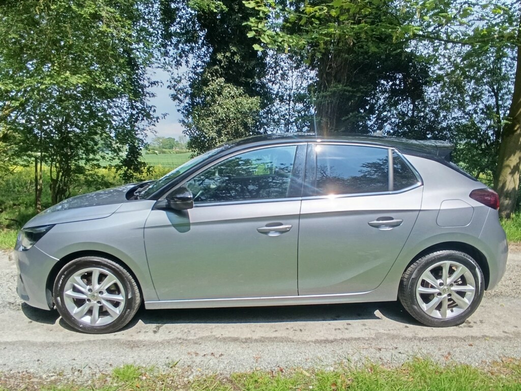 Vauxhall Corsa Hatchback 1.2 Turbo Elite 2021 SL21LUF Grey #4