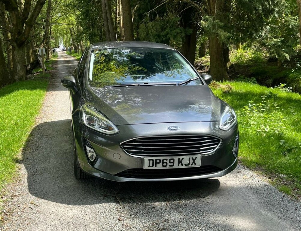 Ford Fiesta Hatchback 1.0 T Ecoboost Zetec 2019 DP69KJX Grey #3