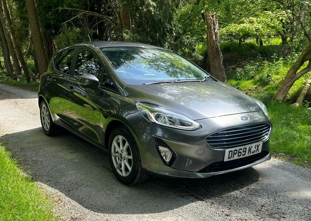 Ford Fiesta Hatchback 1.0 T Ecoboost Zetec 2019 DP69KJX Grey #2
