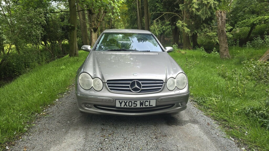 Mercedes-Benz CLK Coupe 1.8 Clk200 Kompressor Avantgarde 2005 Silver #3