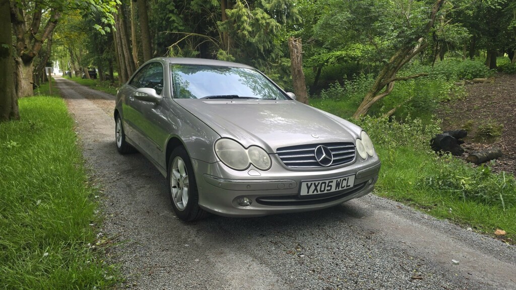 Mercedes-Benz CLK Coupe 1.8 Clk200 Kompressor Avantgarde 2005 Silver #2