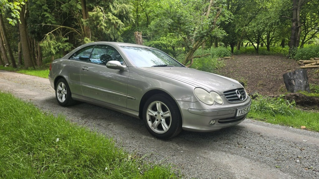 Mercedes-Benz CLK Coupe 1.8 Clk200 Kompressor Avantgarde 2005 Silver