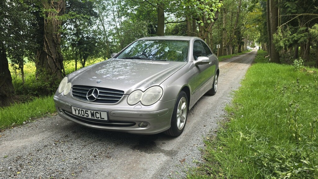 Mercedes-Benz CLK Coupe 1.8 Clk200 Kompressor Avantgarde 2005 Silver #4