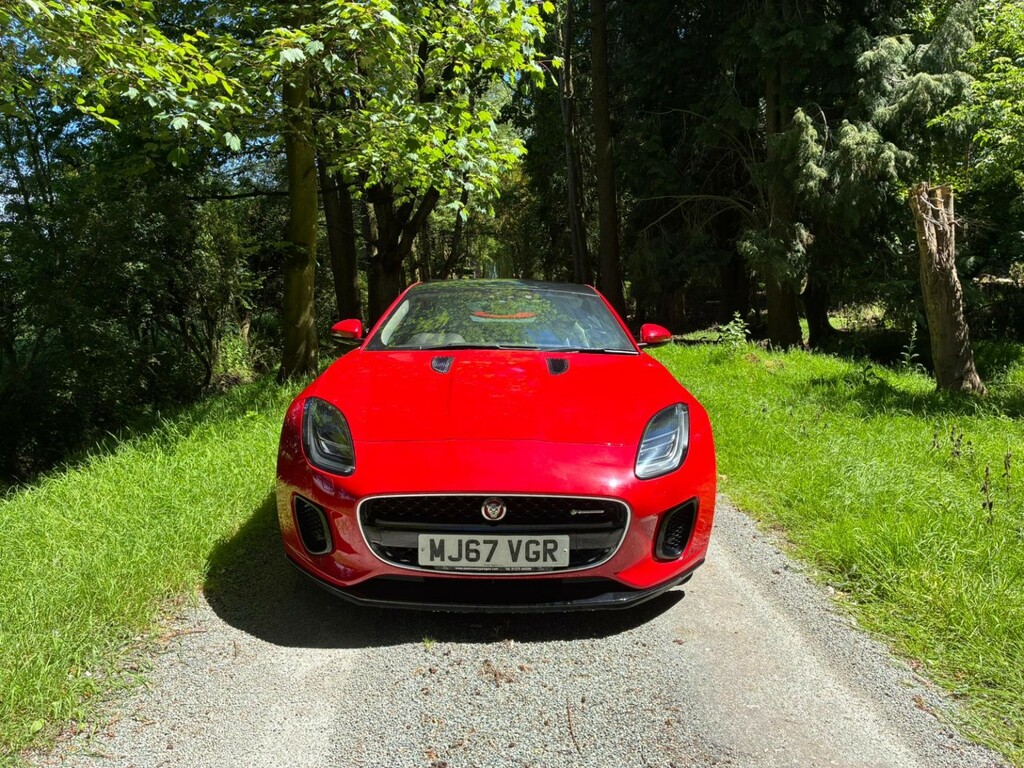 Jaguar F-Type Coupe 3.0 V6 R-dynamic 2018 Red #2