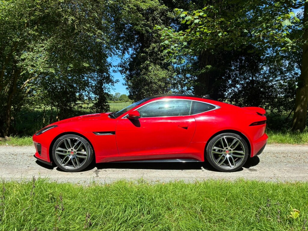 Jaguar F-Type Coupe 3.0 V6 R-dynamic 2018 Red #5