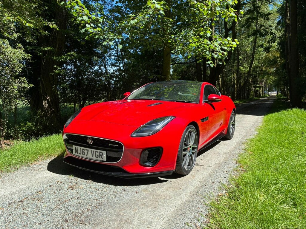 Jaguar F-Type Coupe 3.0 V6 R-dynamic 2018 Red #3
