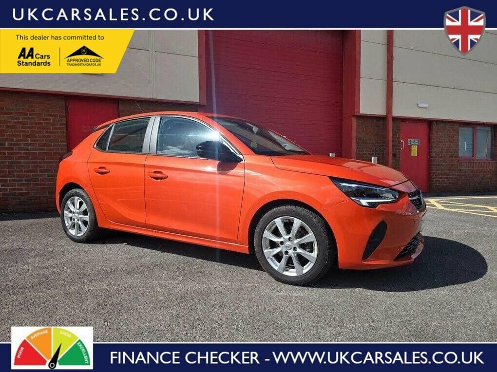 Vauxhall Corsa Hatchback Orange
