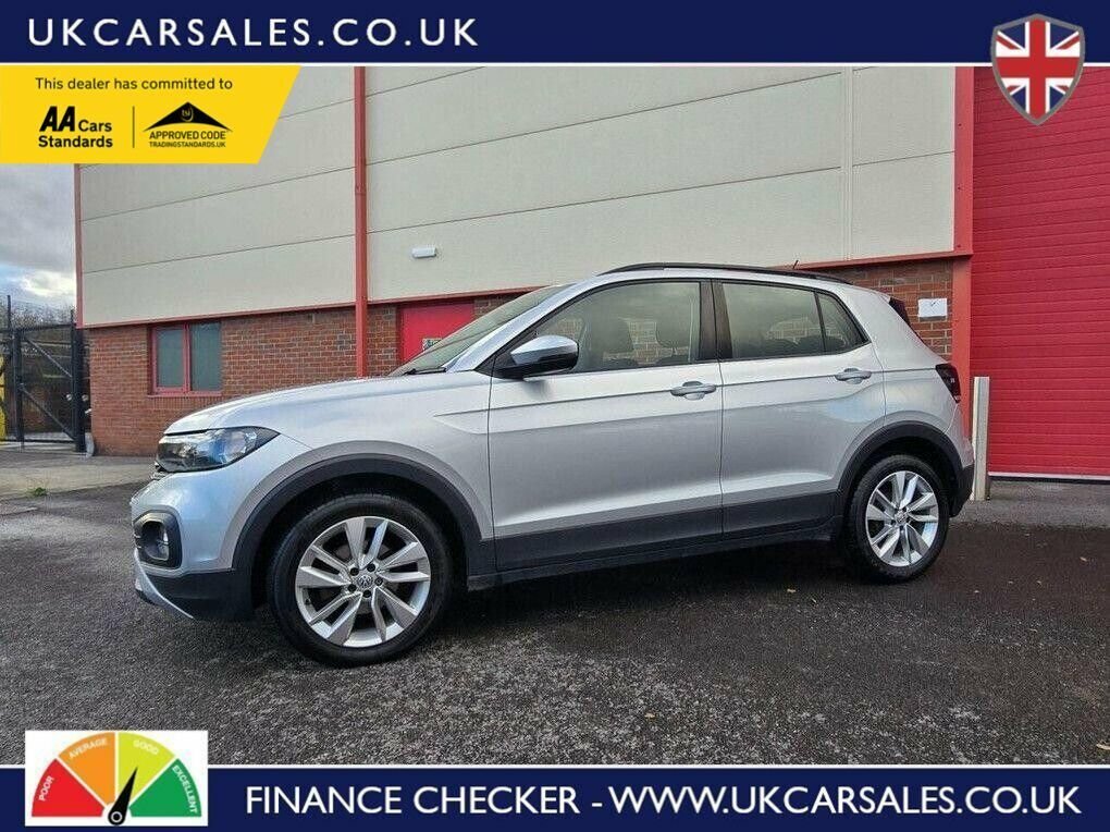 Volkswagen T-Cross Se Tsi Silver