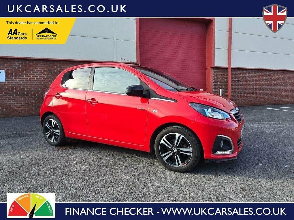Peugeot 108 Hatchback Red